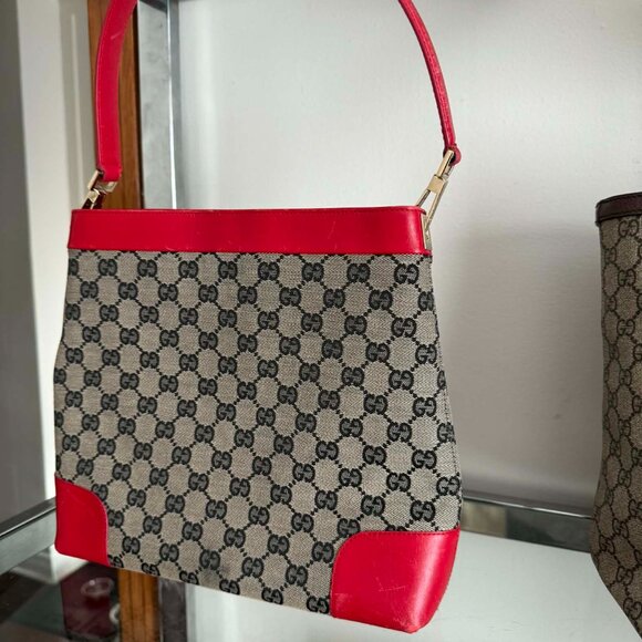 Authentic Vintage Gucci GG Canvas Shoulder Bag - Picture 14 of 17